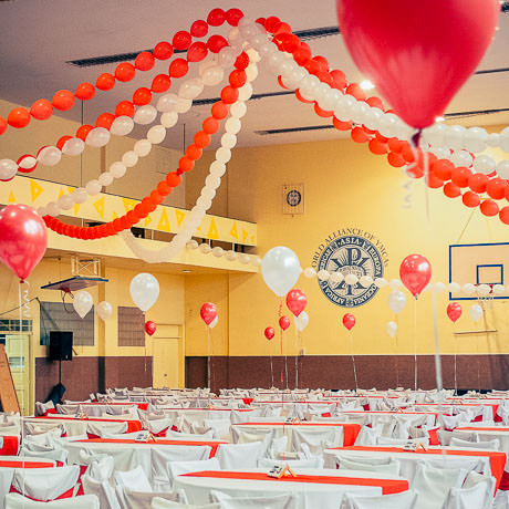 Globos con Helio para centros de mesa